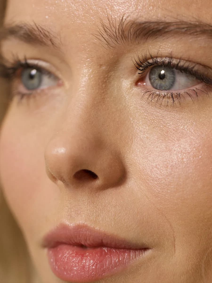 Eyebrow transplant natural shape, permanent result